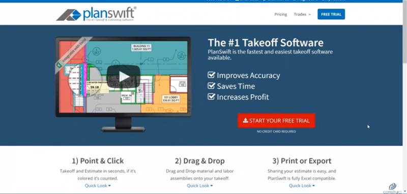 PlanSwift Dashboard